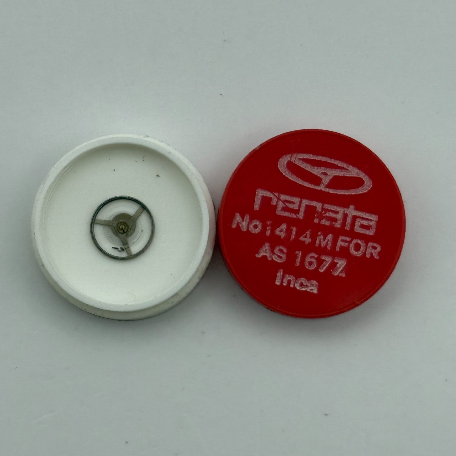 AS 1677 Balance Wheel Complete And Spring Inca 1414 M Watch Movement Parts NOS