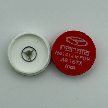 AS 1677 Balance Wheel Complete And Spring Inca 1414 M Watch Movement Parts NOS