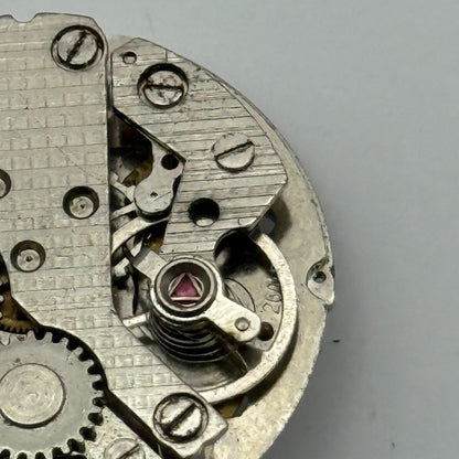 Parrenin 264D Watch Movement Remex Hong Kong Manual Wind Vintage Parts 27mm