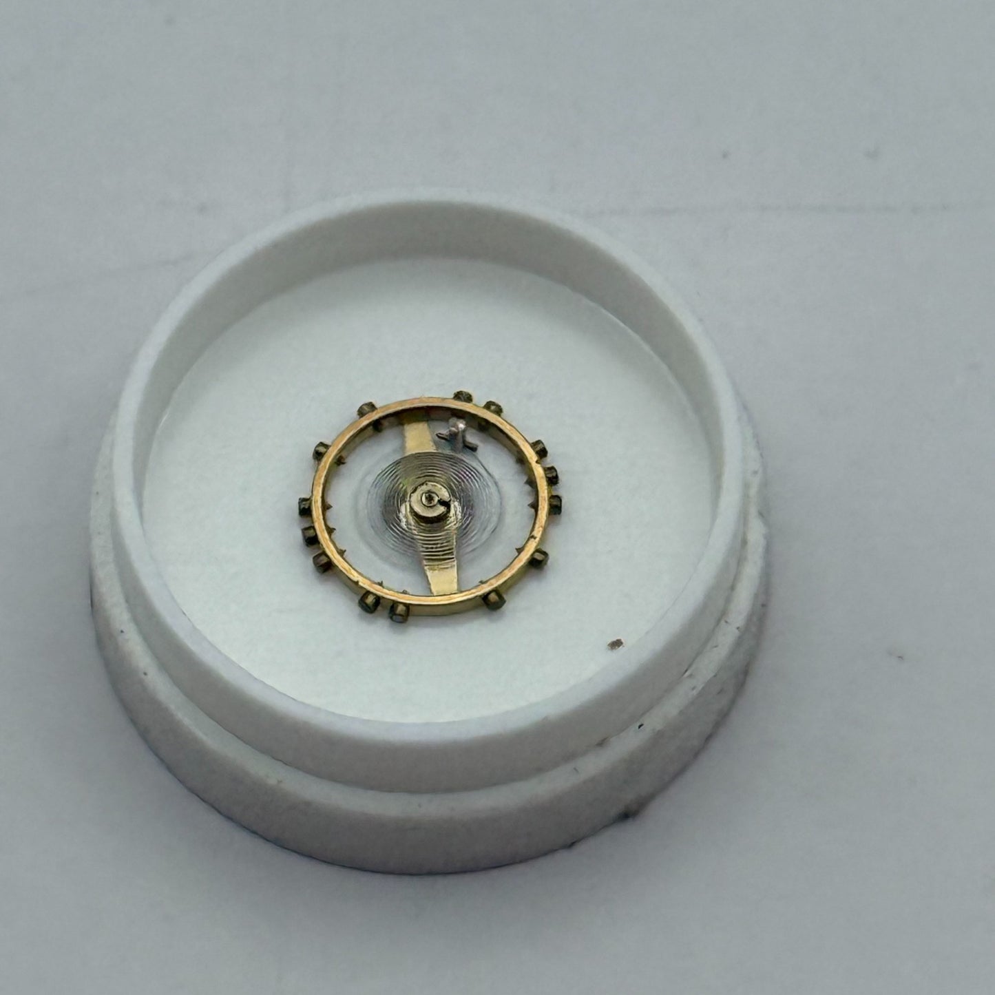 ETA 2485 Balance Wheel Complete And Spring 1379 M Watch Movement Parts 