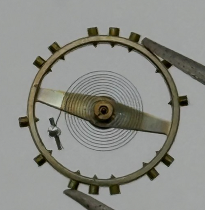 AS 984 Balance Wheel Complete And Spring 10 1/2’’’ 30 M Watch Movement Parts NOS