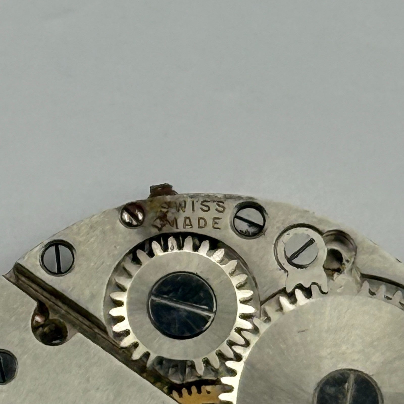 AS 984 Watch Movement Manual Wind Vintage Swiss 15 Jewels Parts Repair 23.7mm