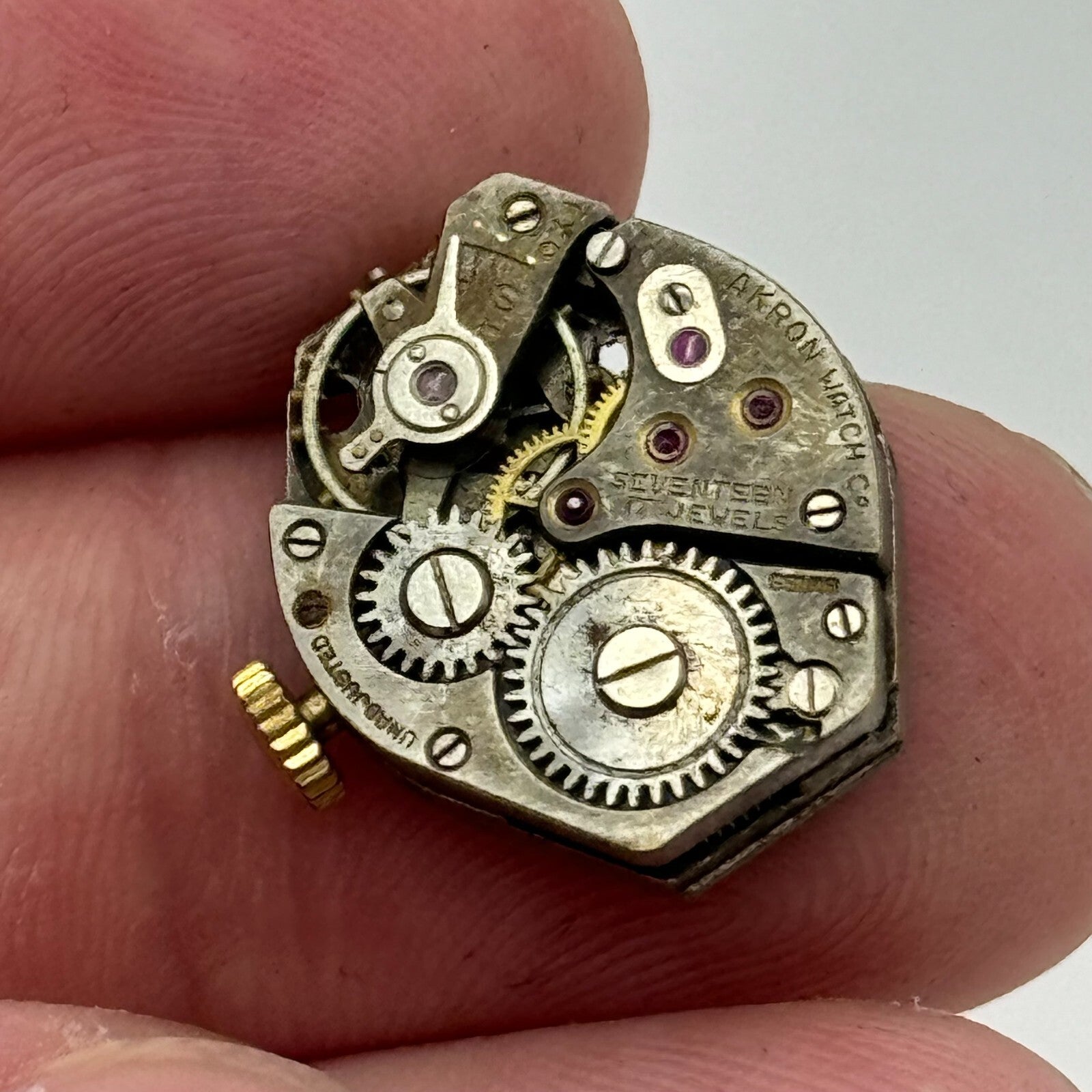 15.3mm Ladies Running FHF 120 Manual Swiss Wind Watch Movement PARTS SPARES