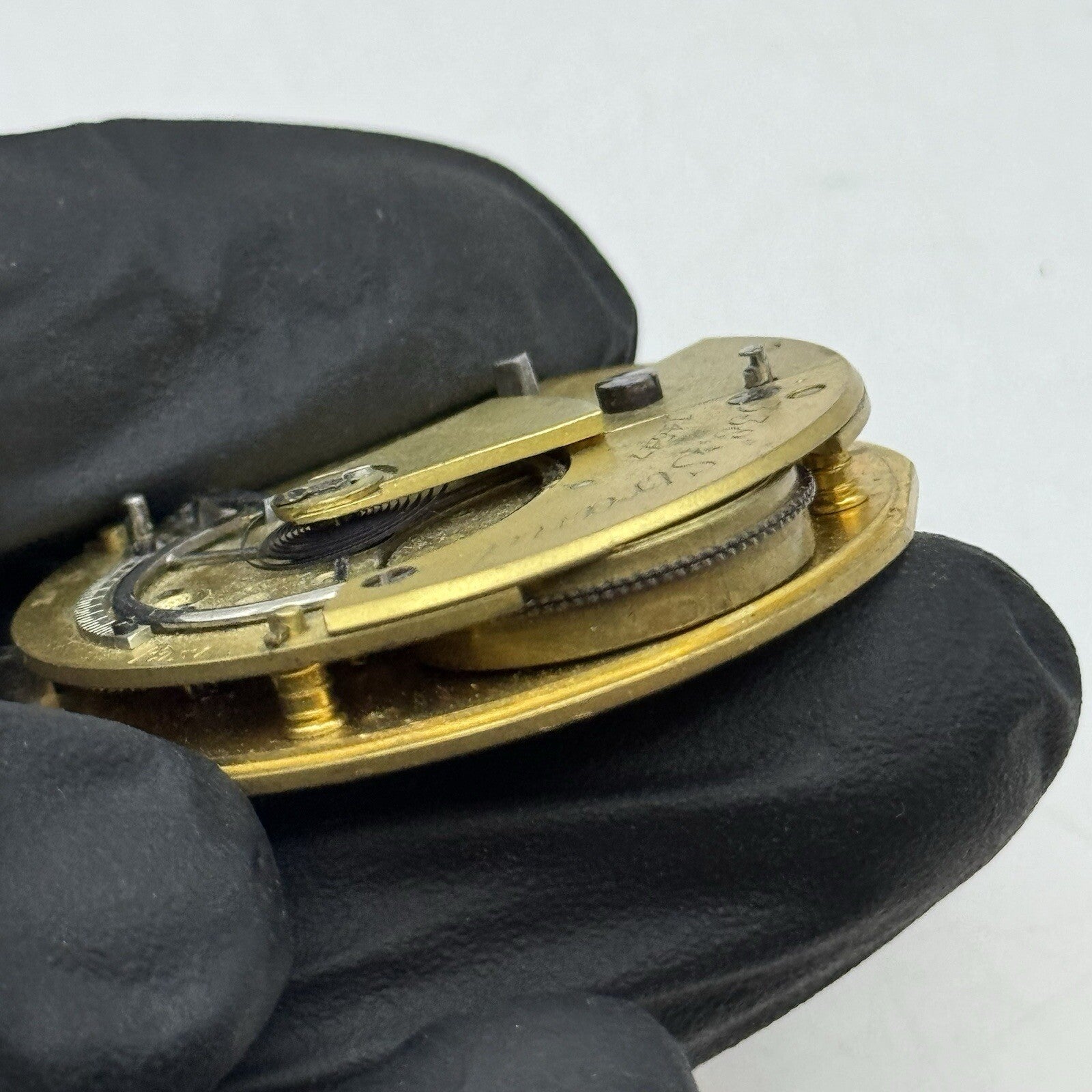 41.6mm Jones Strand Fusee Chain Present Pocket Watch Movement FOR PARTS