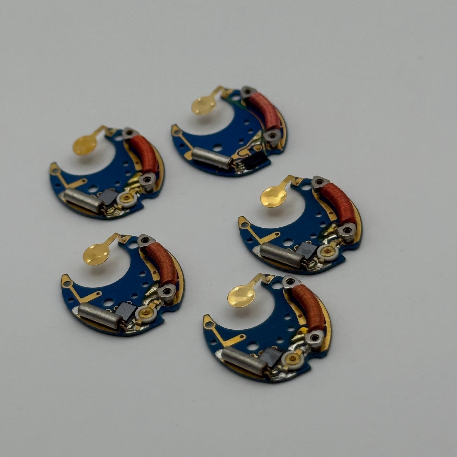 ETA ESA 978.002 x 5 Quartz Watch Movement Incomplete Swiss Ladies Vintage Parts