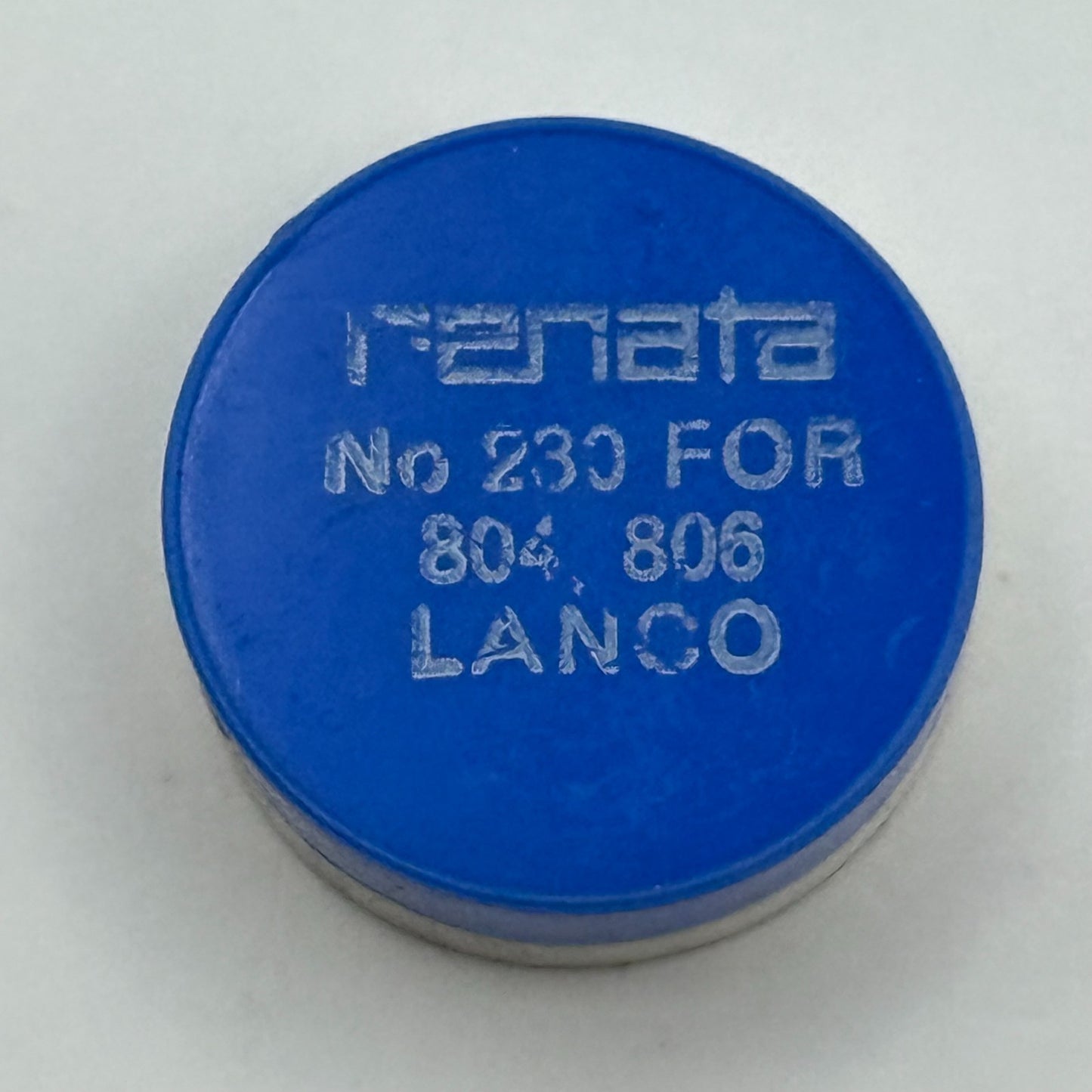 Lanco 804 806 Balance Wheel Complete And Spring 230 Watch Movement Parts NOS