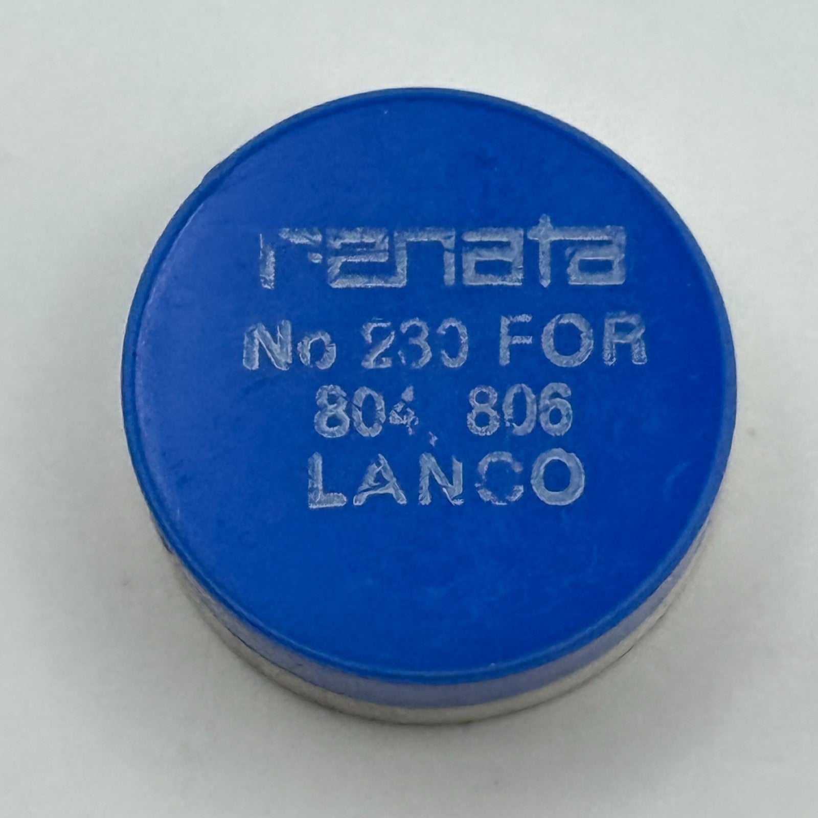 Lanco 804 806 Balance Wheel Complete And Spring 230 Watch Movement Parts NOS