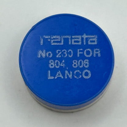 Lanco 804 806 Balance Wheel Complete And Spring 230 Watch Movement Parts NOS