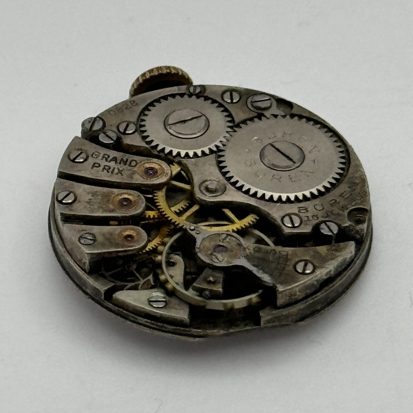 22mm Buren Grand Prix 0828 Trench Watch Movement Manual Wind Swiss PARTS SPARES