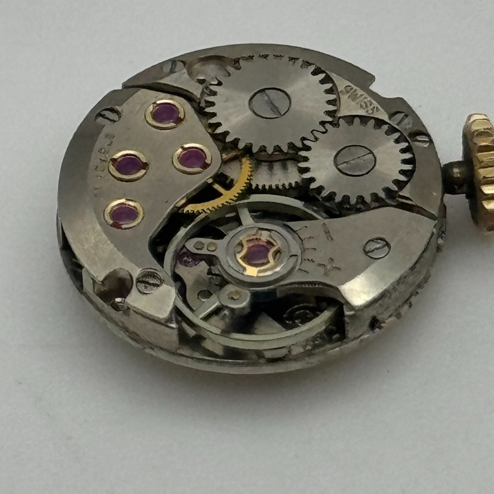 15.5mm Running Rotary ETA 2412 Manual Wind 21 Jewels Swiss Watch Movement PARTS
