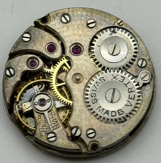 22mm High Grade Vertex Trench  Watch Movement Manual Wind Swiss Vintage PARTS