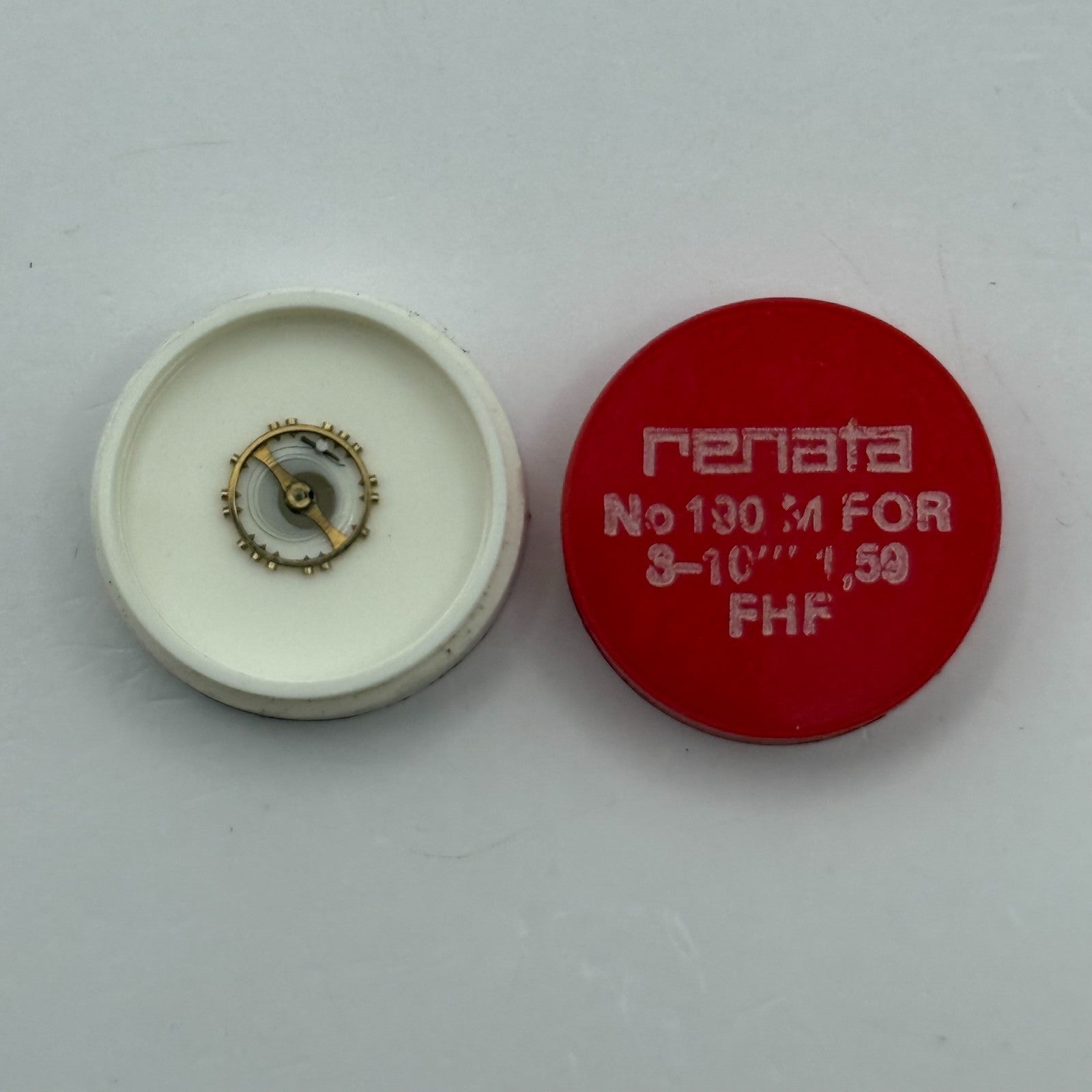 FHF 159 Balance Wheel Complete And Spring 3–10’’’ 190 M Watch Movement Parts NOS