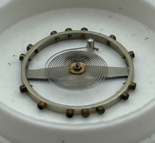 AS 1194 Balance Wheel Complete And Spring Inca 42 M Watch Movement Parts NOS
