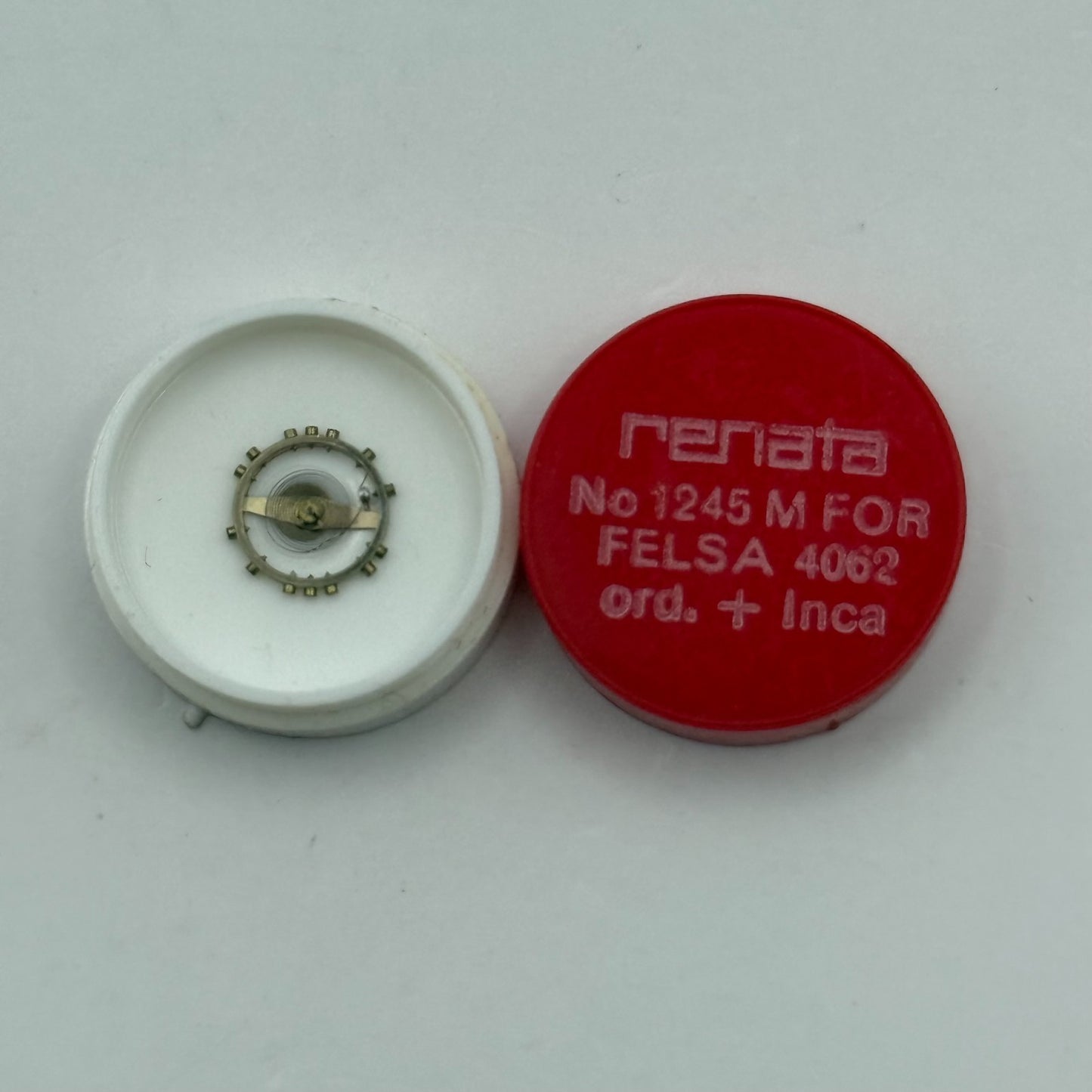 Felsa 4062 Balance Wheel Complete And Spring 1245 M Watch Movement Parts NOS