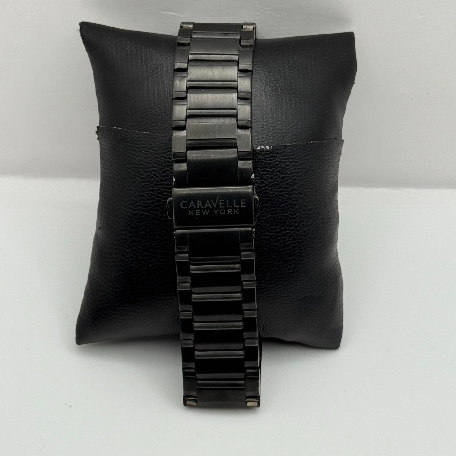 Caravelle New York Men's Chronograph Quartz Watch Japan 43mm PARTS REPAIR