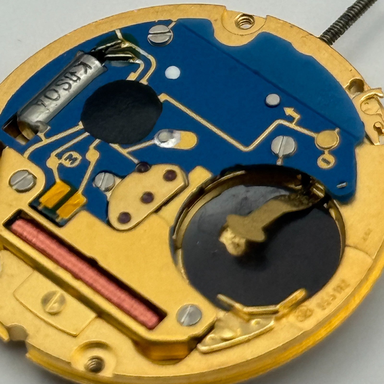 ETA 955.112 Quartz Watch Movement 7 Jewels Swiss Vintage Parts Repair 26.1mm