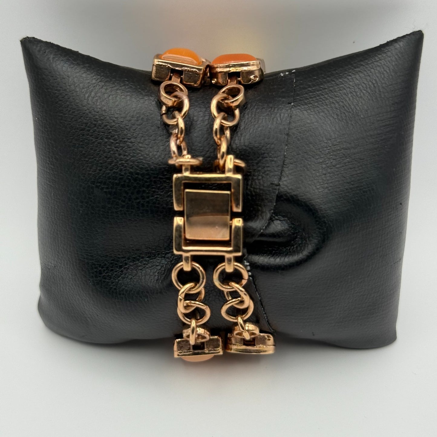 Eton Ladies Quartz Watch Mother of Pearl Rose Gold Tone Bracelet Working 31mm