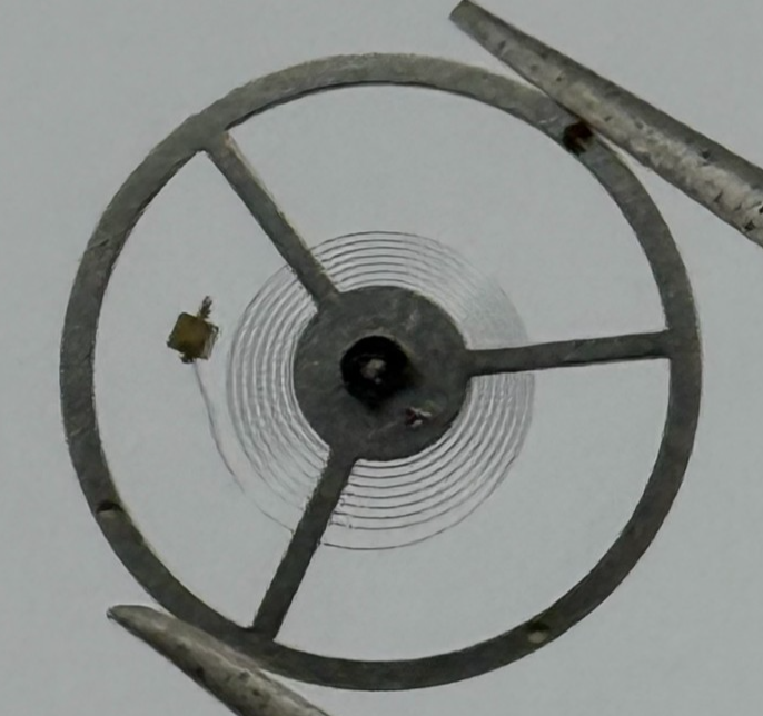 EB 8381 8391-66 Balance Wheel Complete And Spring 10 1/2’’’ Watch Movement Parts