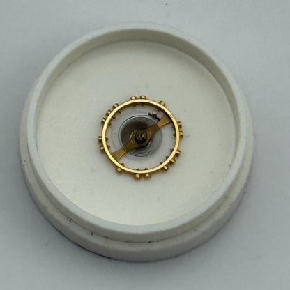 FEF 6620 Balance Wheel Complete And Spring 5½’’’ 1450 M Watch Movement Parts