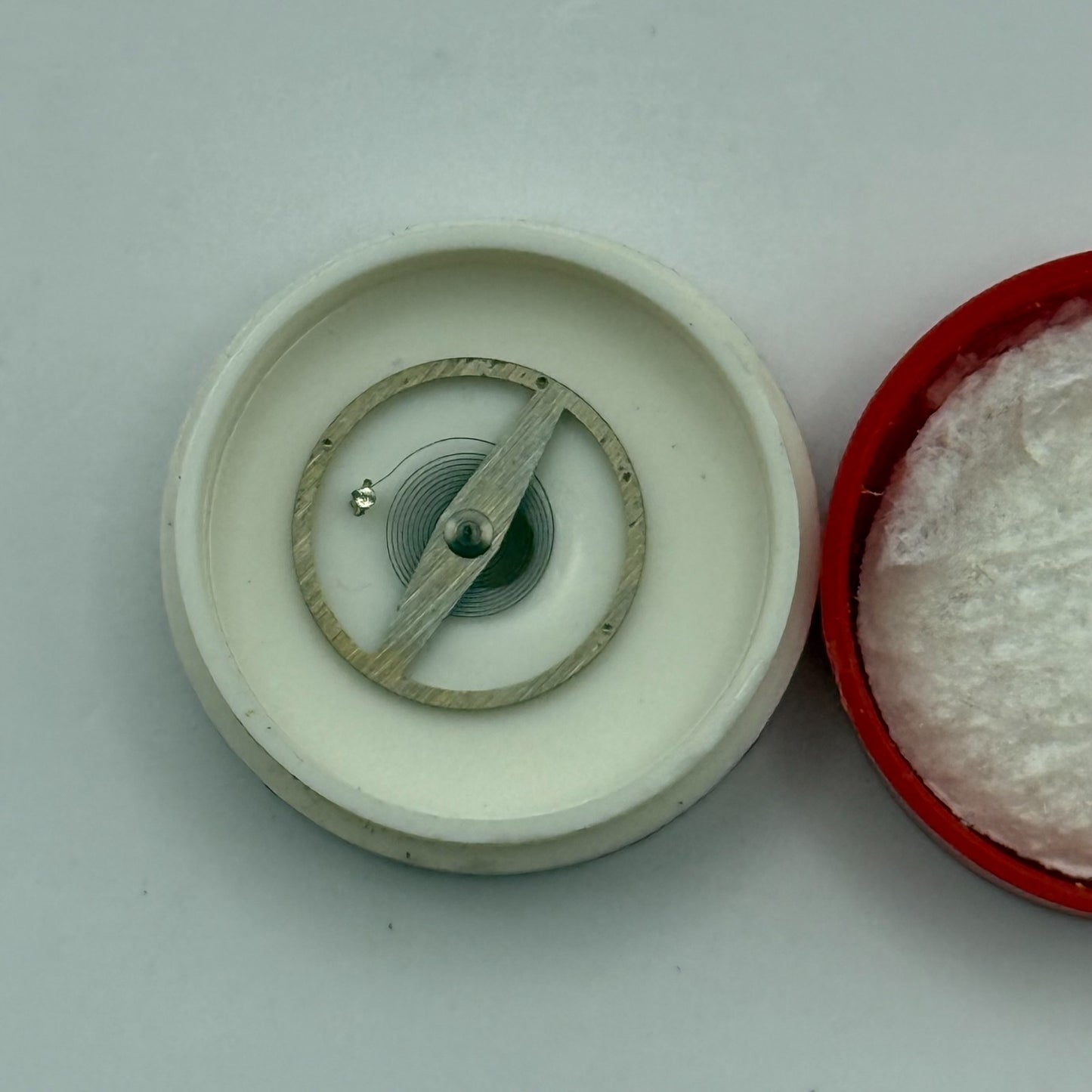 ST 1695 1786 Balance Wheel Complete And Spring Inca KIDF Watch Movement Parts 