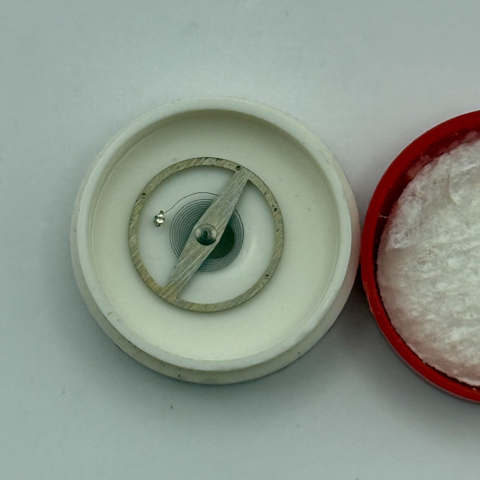 ST 1695 1786 Balance Wheel Complete And Spring Inca KIDF Watch Movement Parts 