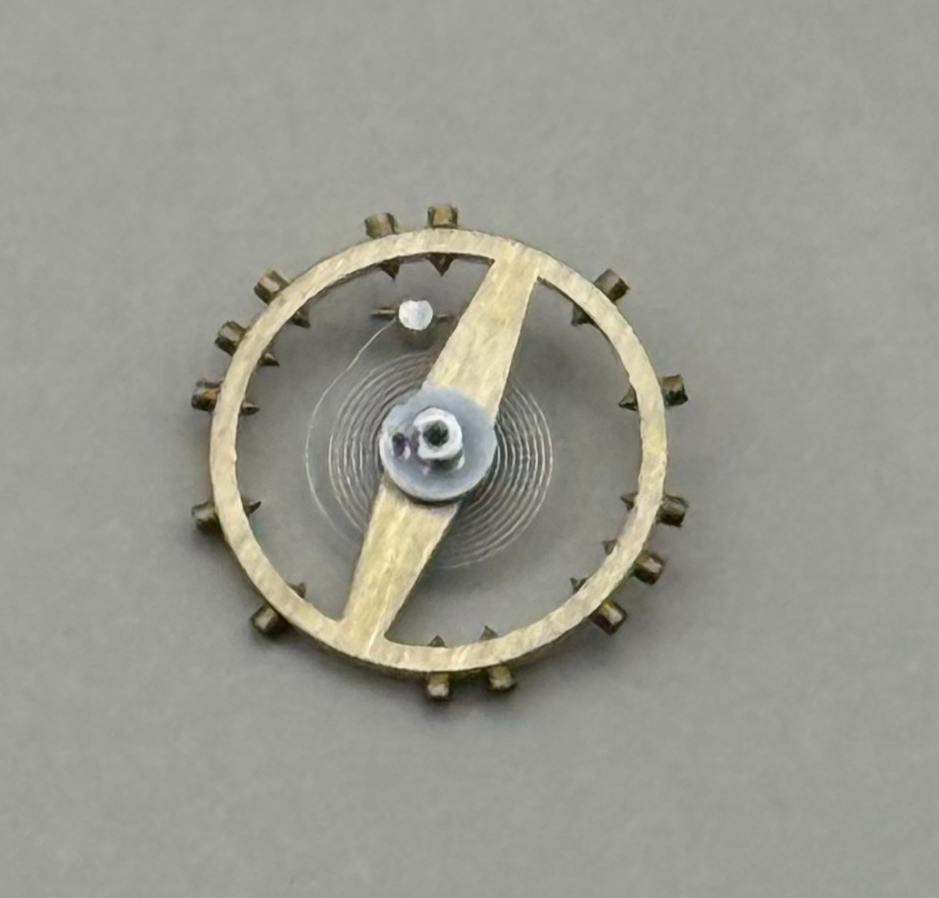 ETA 2412 Balance Wheel Complete And Spring 1149 M Watch Movement Parts NOS