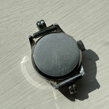 Vintage 21mm Smiths Cal 201 Jewelled Sub Second Manual Wind Watch PARTS / REPAIR