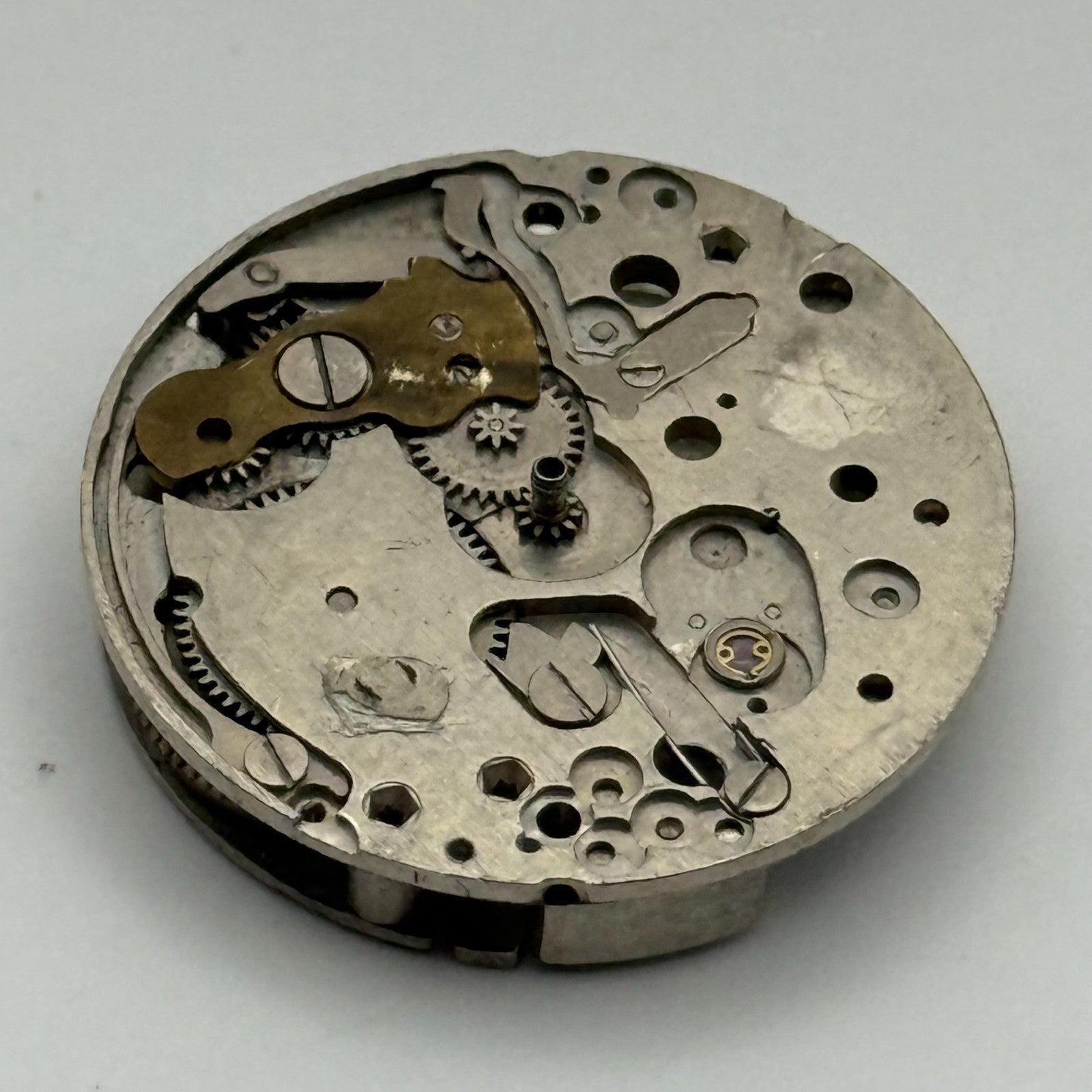 EB 1553 Watch Movement Ingersoll Manual Wind Vintage Swiss Parts Repair 23.7mm