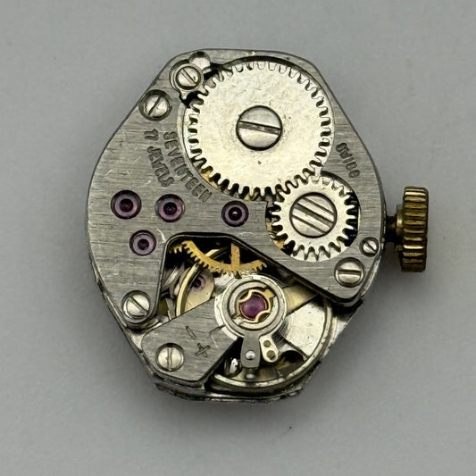 14.9mm Vintage Legion FHF 69 Manual Wind Swiss Watch Movement PARTS REPAIR