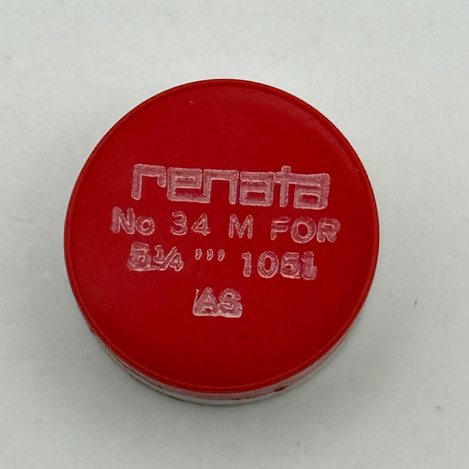 AS 1051 Balance Wheel Complete And Spring 5¼’’’ 34 M Watch Movement Parts NOS