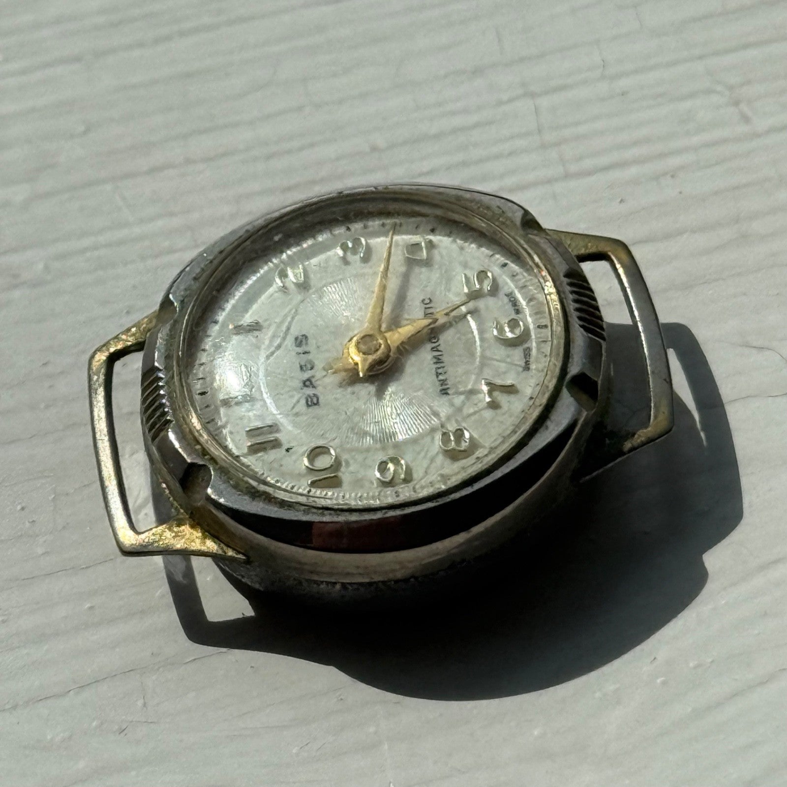 21mm Vintage EB 1570 Basis Antimagnetic Swiss Manual Wind Watch PARTS / REPAIR