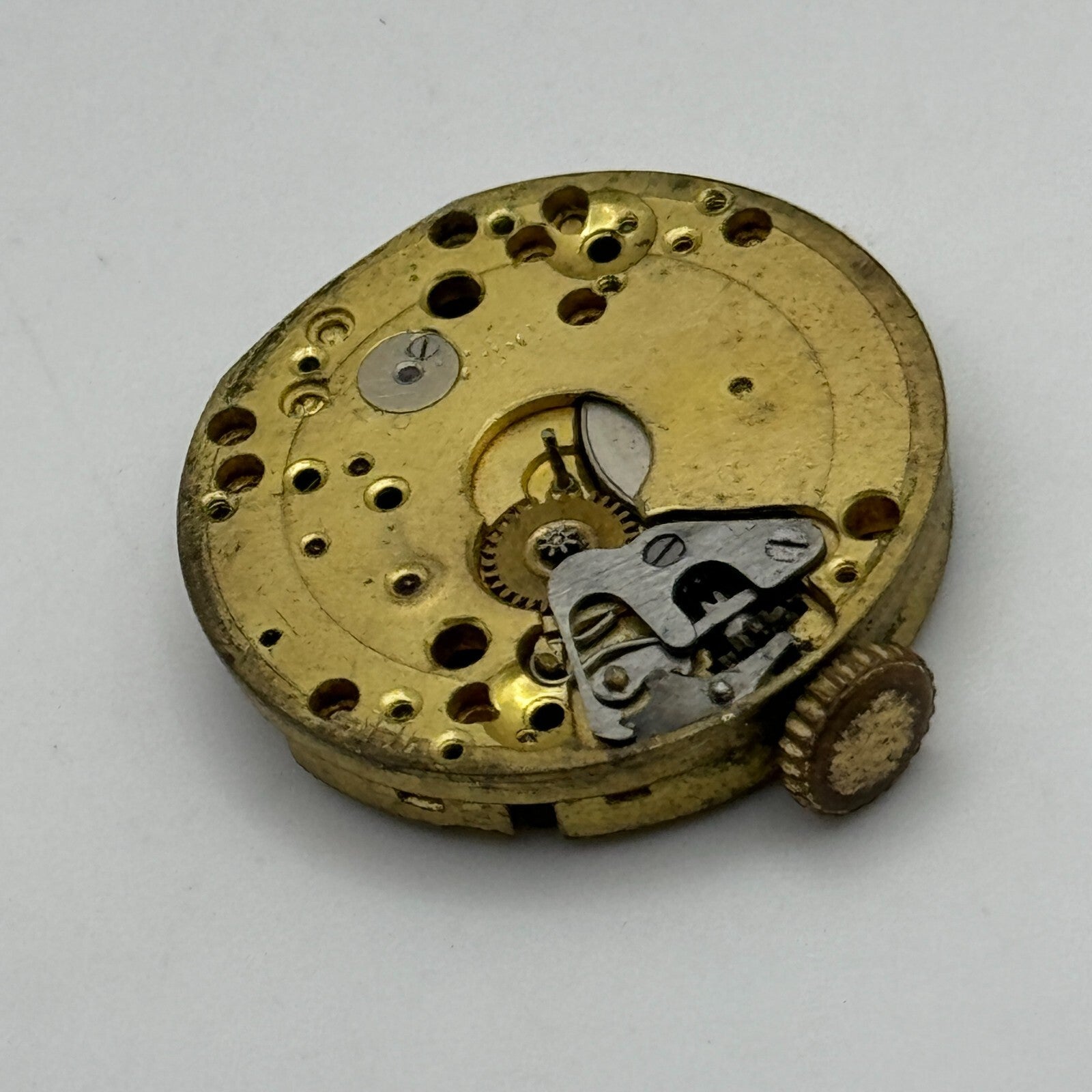 23.6mm Rare FHF Trench Watch Movement Manual Wind Swiss Vintage PARTS SPARES