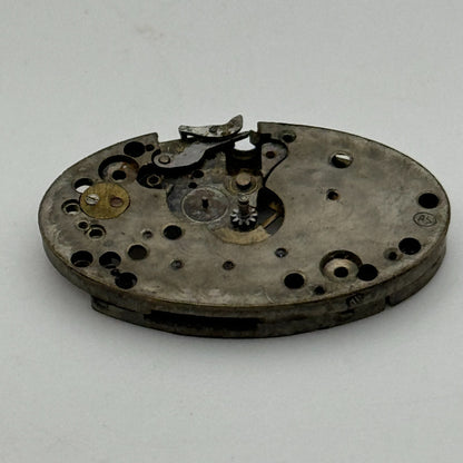 15.2mm Etna Watch Co As 24 A Schild Partial Manual Wind Watch Movement PARTS