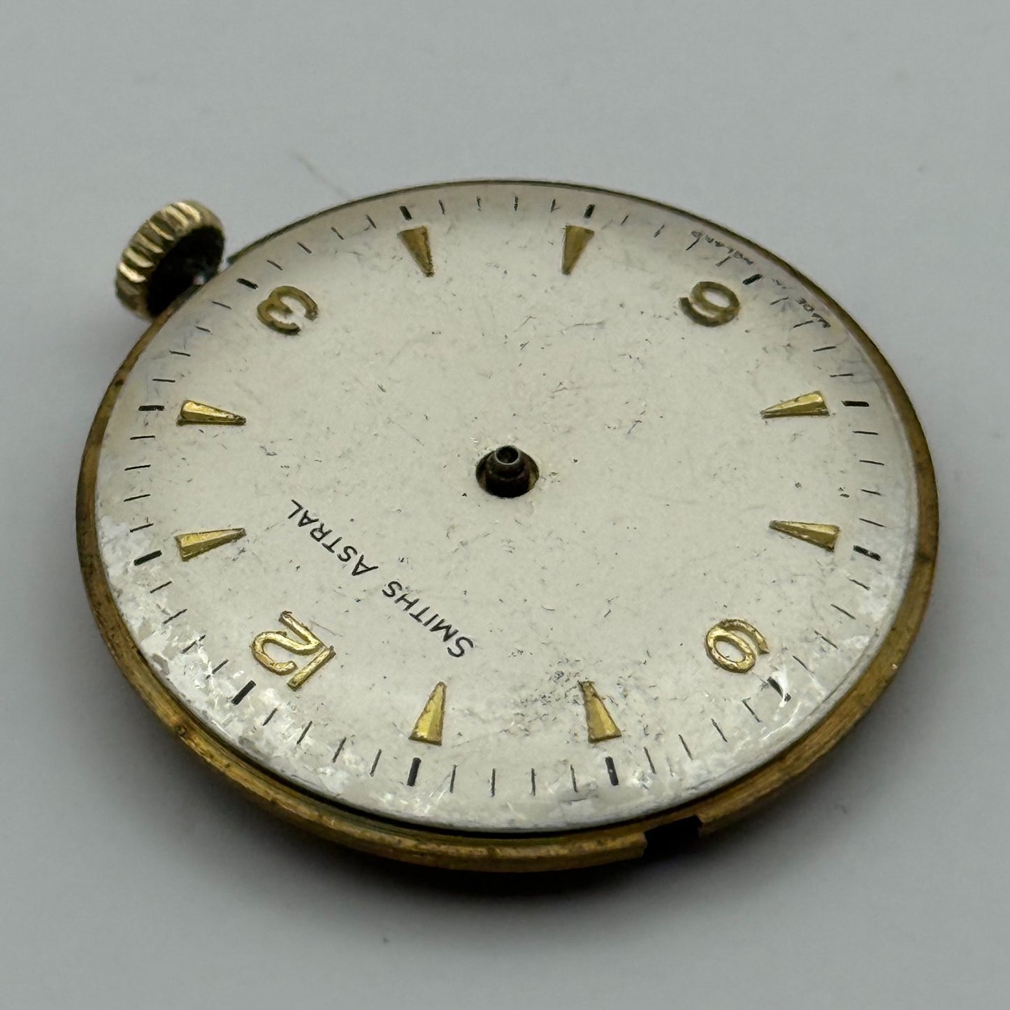 Smiths Astral 60466E Hacking Watch Movement Running Manual Wind Parts 31.3mm