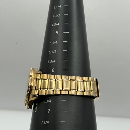 Sekonda 3 Dial Watch Rose Gold Tone Quartz Working Ladies 37mm N4740 Bracelet