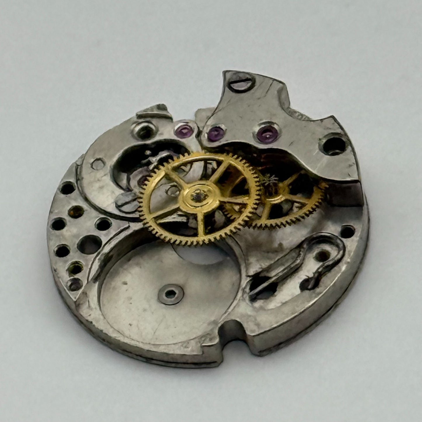 Jaeger Le Coultre 12 Watch Movement x 2 & Spares Vintage Swiss Parts 14.9mm