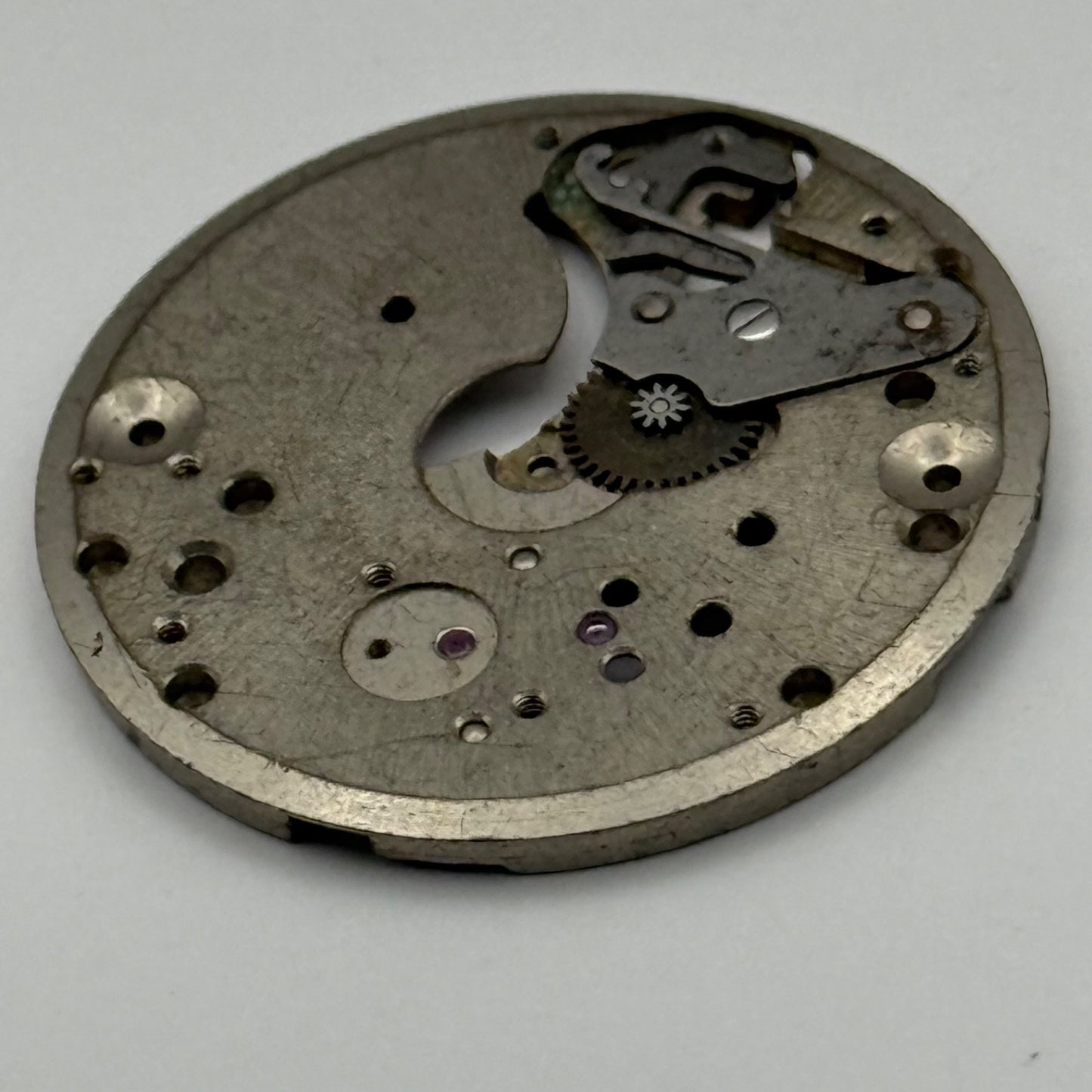 Omega 30T2 SC Watch Movement Main Plate Vintage Parts Repair Swiss Rare 30.5mm