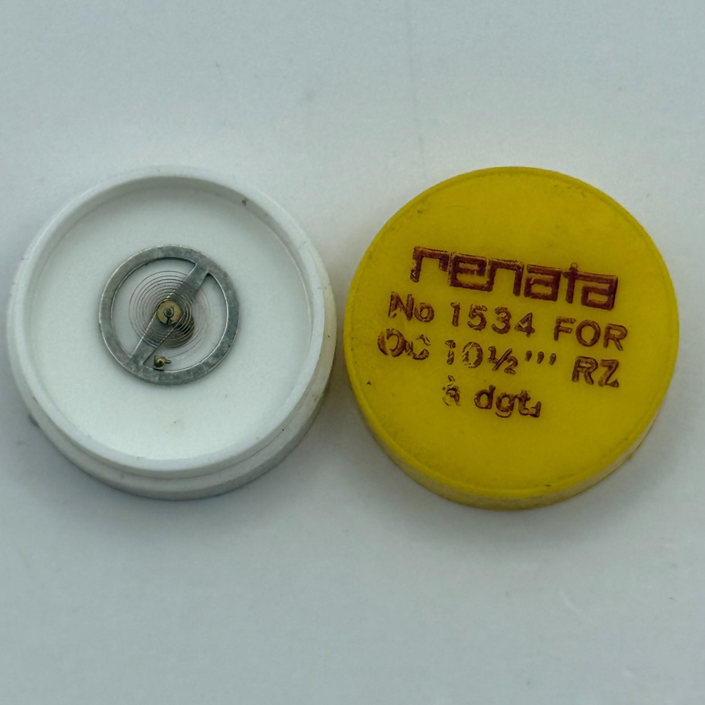 OC RZ Balance Wheel Complete And Spring 10½’’’ a dgt. 1534 Watch Movement Parts 