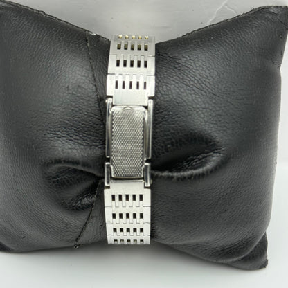 15mm Vintage Rotary 17 Jewels Silver Tone Panel Manual Wind Watch PARTS / REPAIR