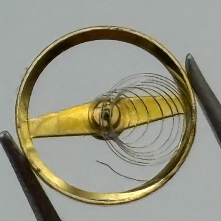 BFG 927 Balance Wheel Complete And Spring  6¾–8’’’ 1512 M Watch Movement Parts 