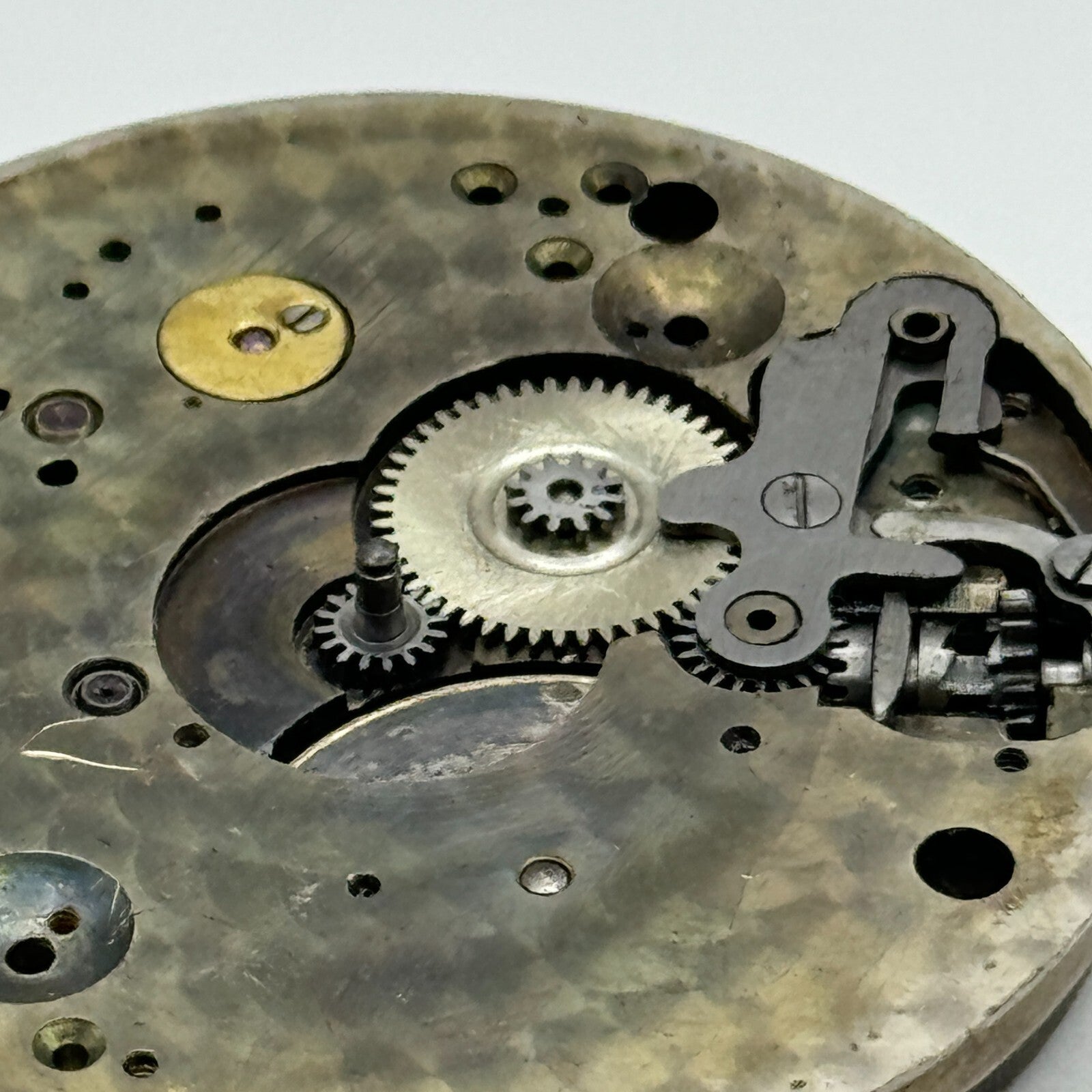 43mm Oreba Swiss Made Vintage Pocket Watch Movement PARTS SPARES REPAIR