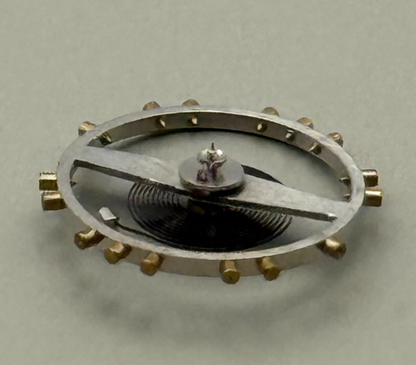 Felsa 4000 4010 Balance Wheel Complete And Spring 1435 M Watch Movement Parts 