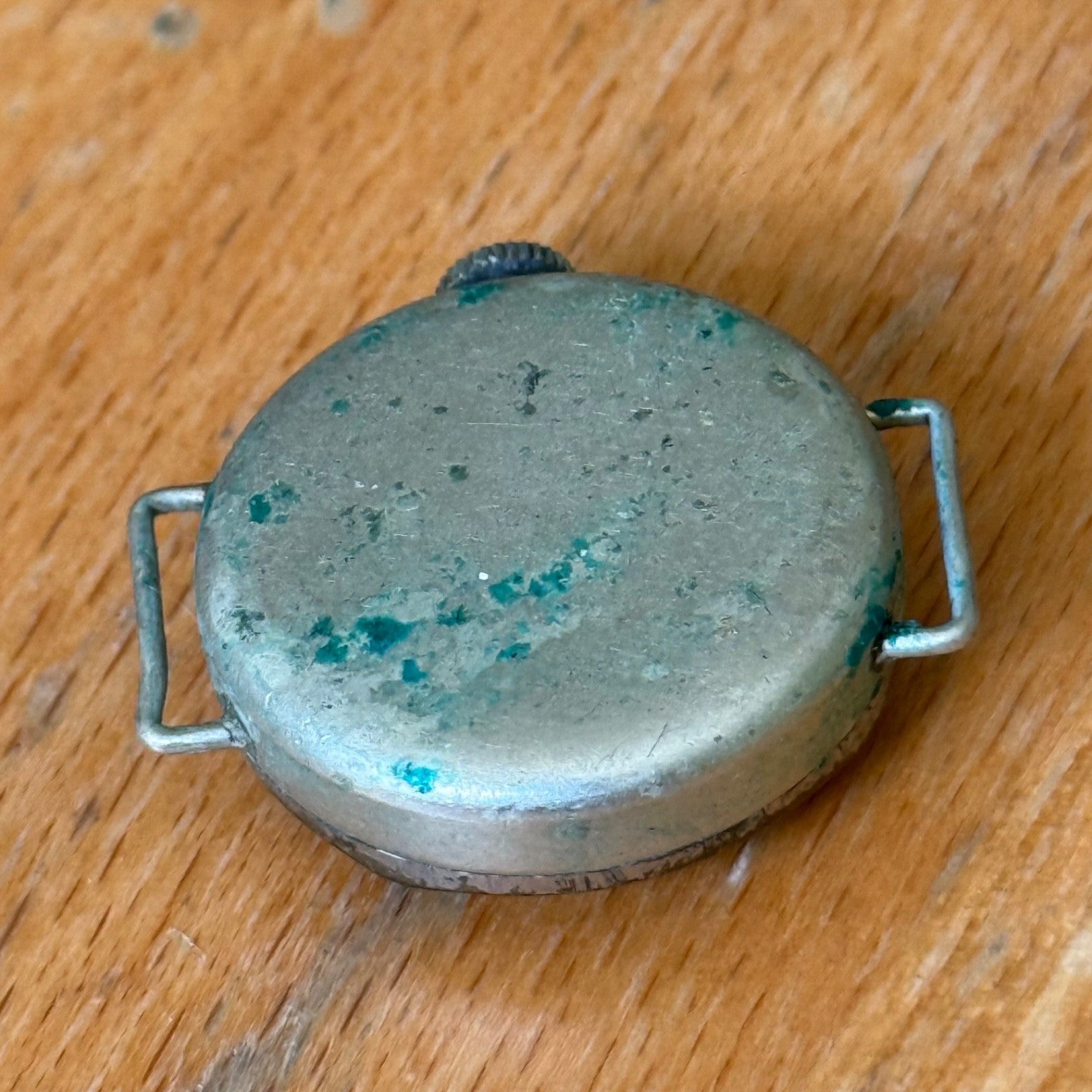 24mm Vintage Swiss Made Trench Watch Manual Wind FOR PARTS / REPAIR