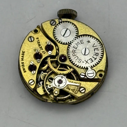 19.6mm Vintage High Grade Vertex Supreme Manual Wind Watch Movement PARTS REPAIR