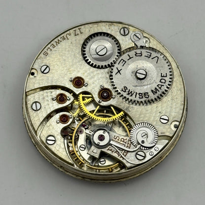 High Grade Vertex Pocket Watch Movement Hunter Jays Essex Parts 43mm