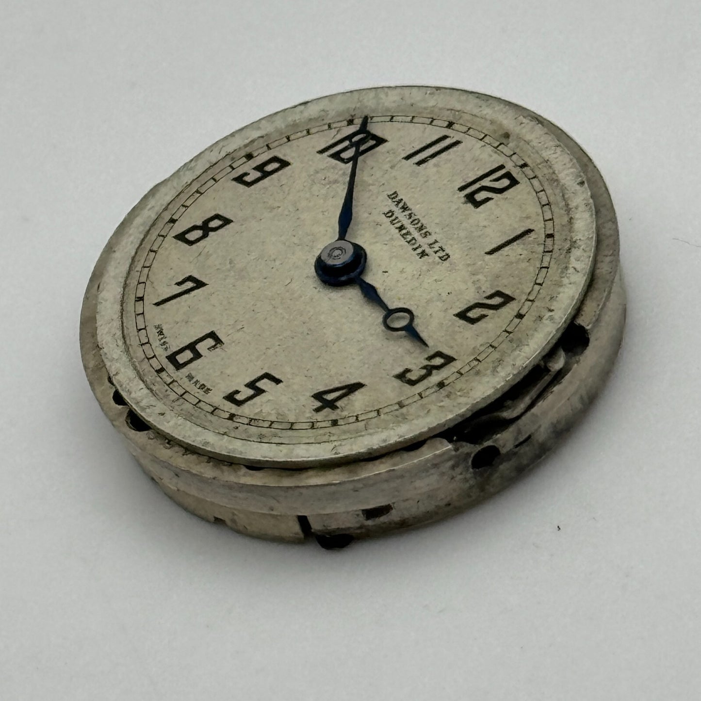 23.6mm Buren Dawsons LTD Dunedin Manual Wind Watch Movement Swiss Vintage PARTS