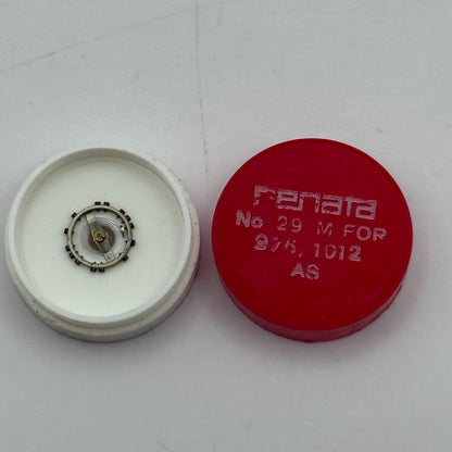 AS 976 1012 Balance Wheel Complete And Spring  29 M Watch Movement Parts NOS