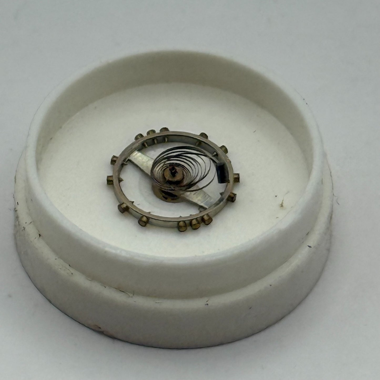 Lanco 524 Balance Complete 5 1/4''' Renata 229 M Watch Movement Parts DAMAGED