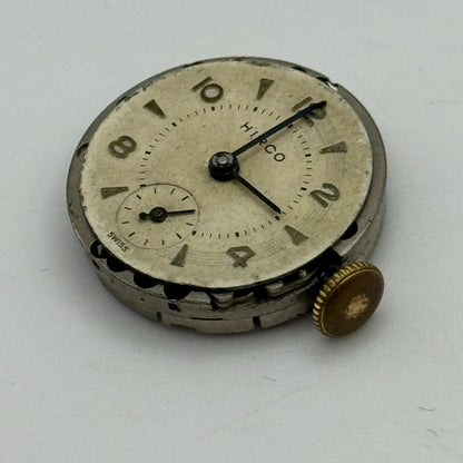 19.7mm Ladies Hirco AS 970 Manual Wind 15 Jewels Watch Movement PARTS SPARES