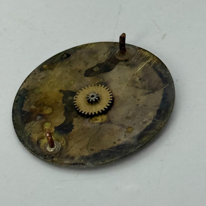 23.7mm Vintage Syda Watch Co Cal 11 Trench Balance Ok Manual Wind Watch PARTS